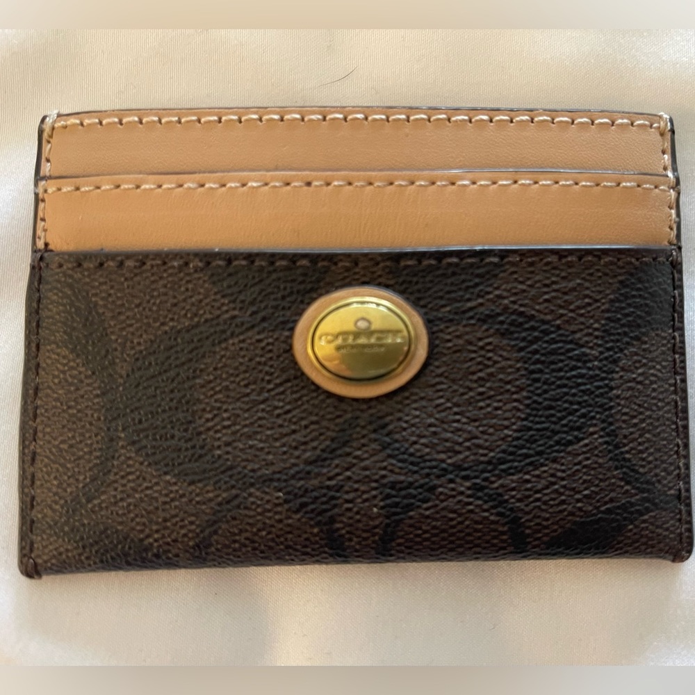 Coach Unisex Card Case/Card Holder